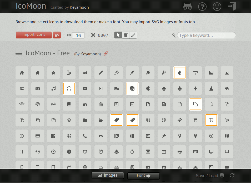icomoon